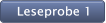 Leseprobe 1 Leseprobe 1